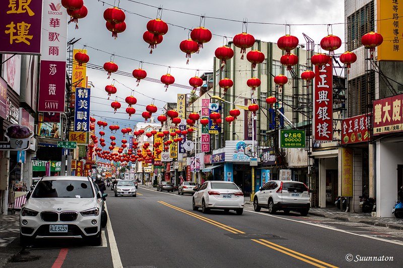Taiwan, Hualien, katu
